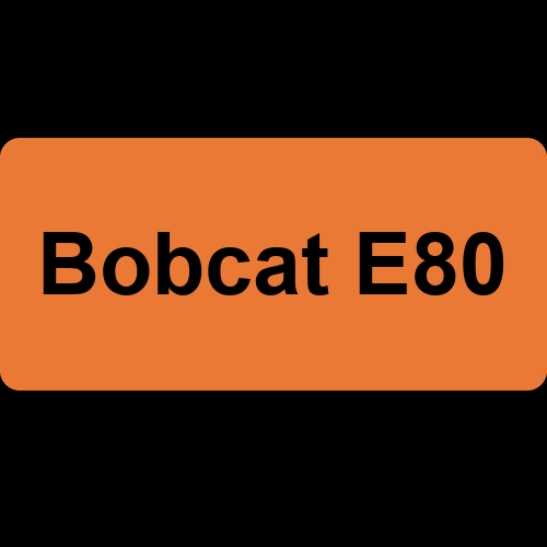 Bobcat E80